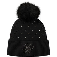 Produktbild von Tommy Hilfiger Equestrian Mütze Damen Daly HW 2026 Bommelmütze Black Onesize