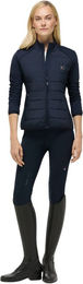 Tommy Hilfiger Equestrian Napa Hybridjacke Damen Blau – Bild 1 von 4