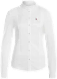 Produktbild von Tommy Hilfiger Equestrian Neville Optic Reitshirt Damen Weiß Baumwolle Größe L