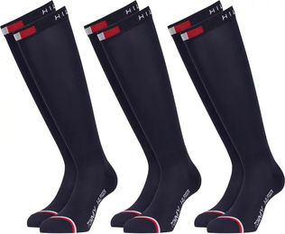 Produktbild von Tommy Hilfiger Equestrian Newburgh Reitsocken für Damen und Herren aus Nylon Blau Größe 43/46