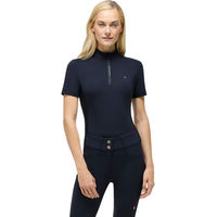Produktbild von Tommy Hilfiger Equestrian Palma Zip Trainingsshirt Damen Blau Nylon XL
