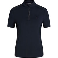 Produktbild von Tommy Hilfiger Equestrian Palma Zip Trainingsshirt Damen Blau Nylon XXS