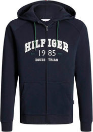 Tommy Hilfiger Equestrian Parker Zipup Hoodie für Herren aus Baumwolle und Polyester Grösse XXL – Bild 1 von 3