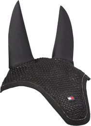 Tommy Hilfiger Equestrian Parsons Fliegenhaube für Warmblut in Bordeaux aus Baumwolle und Polyester – Bild 1 von 3