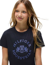 Tommy Hilfiger Equestrian Pasadena Reitshirt für Kinder aus Baumwolle Größe 140 – Bild 1 von 3