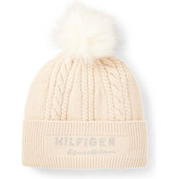 Produktbild von Tommy Hilfiger Equestrian Perry Pompom Mütze Beige aus Polyester