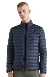Produktbild von Tommy Hilfiger Equestrian Puffer Reitjacke für Herren in Desert Sky Blau wasserabweisend mit Daunen