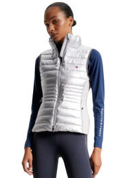 Produktbild von Tommy Hilfiger Equestrian Puffer Weste Damen Silber