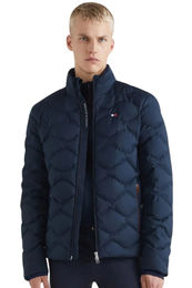 Produktbild von Tommy Hilfiger Equestrian Pufferjacke für Herren mit Daunen in Desert Sky Blau wasserabweisend