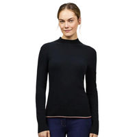 Produktbild von Tommy Hilfiger Equestrian Pullover Ellery für Damen aus Wolle in Desert Sky Blau