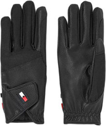 Produktbild von Tommy Hilfiger Equestrian Reithandschuhe aus Leder Schwarz Taille 9