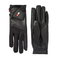 Produktbild von Tommy Hilfiger Equestrian Reithandschuhe Bryce Leder Schwarz Unisex Winter