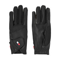 Produktbild von Tommy Hilfiger Equestrian Reithandschuhe Duke Schwarz aus Leder Unisex