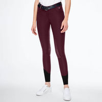 Produktbild von Tommy Hilfiger Equestrian Reithose Damen Classic Fullgrip Bordeaux Grösse M