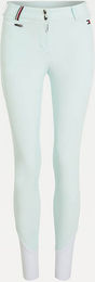 Tommy Hilfiger Equestrian Reithose Kneegrip Style Oxygen Sommer Blau Mint Größe L – Bild 1 von 1