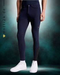 Produktbild von Tommy Hilfiger Equestrian Reithose Pro FullGrip für Herren in Desert Sky Blau aus Nylon wasserabweisend