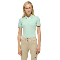Produktbild von Tommy Hilfiger Equestrian Reitshirt Anaheim Belair Mint für Damen aus Baumwolle in Grün