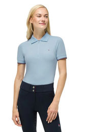 Produktbild von Tommy Hilfiger Equestrian Reitshirt Anaheim Sweet Blue für Damen aus Baumwolle