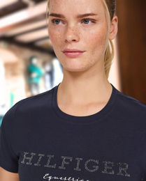 Produktbild von Tommy Hilfiger Equestrian Reitshirt Belmont Desert Sky Blau für Damen