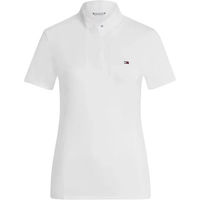 Produktbild von Tommy Hilfiger Equestrian Reitshirt Damen Weiß Baumwolle XS