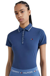 Produktbild von Tommy Hilfiger Equestrian Reitshirt Harlem Blue Coast für Damen in Blau