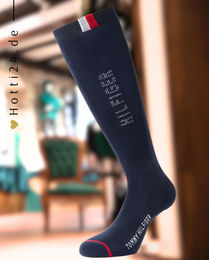 Produktbild von Tommy Hilfiger Equestrian Reitsocken für Damen Erie Desert Sky Blau Winter