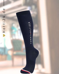 Produktbild von Tommy Hilfiger Equestrian Reitsocken Lisbon Sommer Blau Unisex Nylon
