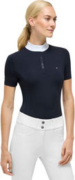 Tommy Hilfiger Equestrian Selma Turniershirt Damen Blau XS Nylon – Bild 1 von 3