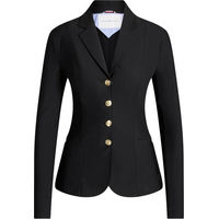 Produktbild von Tommy Hilfiger Equestrian Solano Turniersakko Damen Schwarz Gold Airbag kompatibel