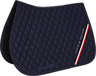 Tommy Hilfiger Equestrian Stanford Springschabracke für Warmblut in Taupe aus Baumwolle und Polyester – Bild 1 von 13