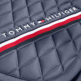 Tommy Hilfiger Equestrian Stanford Springschabracke für Warmblut in Blau – Bild 1 von 2
