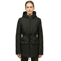 Produktbild von Tommy Hilfiger Equestrian Steppjacke für Damen in Grün mit Cord-Details