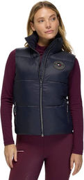 Tommy Hilfiger Equestrian Steppweste Everett HW 2026 Damen Blau Grösse L wasserabweisend aus recycelten Fasern – Bild 1 von 1