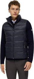 Tommy Hilfiger Equestrian Steppweste Herren Blau Wasserabweisend aus recycelten Fasern Größe M – Bild 1 von 1