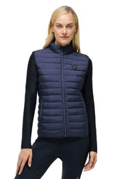 Produktbild von Tommy Hilfiger Equestrian Steppweste Serano Faded Indigo Blau Damen