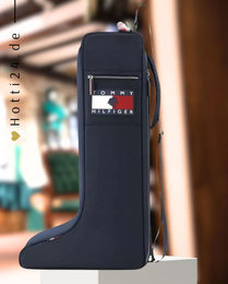 Produktbild von Tommy Hilfiger Equestrian Stiefeltasche Signature in Blau und Gold