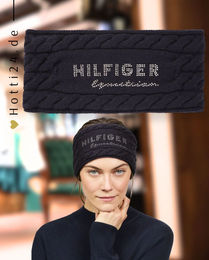 Produktbild von Tommy Hilfiger Equestrian Stirnband Libby Desert Sky Fleece für Damen