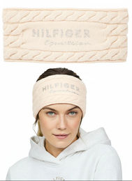Produktbild von Tommy Hilfiger Equestrian Stirnband Libby Fleece für Damen in Taupe/Beige