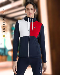 Produktbild von Tommy Hilfiger Equestrian Trainingsjacke Color Block für Damen in Bunt