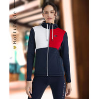 Produktbild von Tommy Hilfiger Equestrian Trainingsjacke Color Block für Damen in Bunt