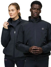 Produktbild von Tommy Hilfiger Equestrian Trainingsjacke Unisex Desert Sky Blau Schwarz