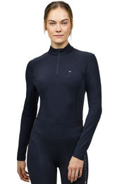 Produktbild von Tommy Hilfiger Equestrian Trainingsshirt Beth für Damen in Blau