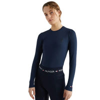 Produktbild von Tommy Hilfiger Equestrian Trainingsshirt Performance für Damen in Desert Sky Blau