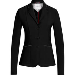 Tommy Hilfiger Equestrian Turnierjacket Damen Schwarz Größe M mit Strass – Bild 1 von 6