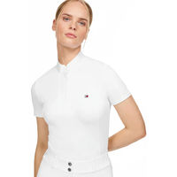 Produktbild von Tommy Hilfiger Equestrian Turniershirt Avon für Damen in Weiß aus Baumwolle