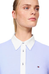 Produktbild von Tommy Hilfiger Equestrian Turniershirt Essex Multi Reitshirt für Damen aus Baumwolle in Blau Bunt