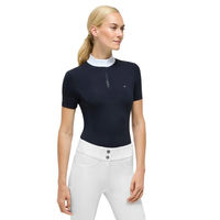 Produktbild von Tommy Hilfiger Equestrian Turniershirt Selma Desert Sky für Damen aus Baumwolle in Blau