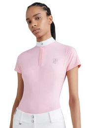 Produktbild von Tommy Hilfiger Equestrian Turniershirt Strass Classic Pink für Damen