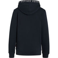 Produktbild von Tommy Hilfiger Equestrian Union Zip Hoodie Pullover Unisex Blau Baumwolle Größe S
