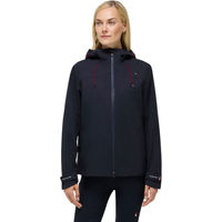 Produktbild von Tommy Hilfiger Equestrian Upland Regenjacke für Damen in Blau aus Polyester wasserdicht Größe XL
